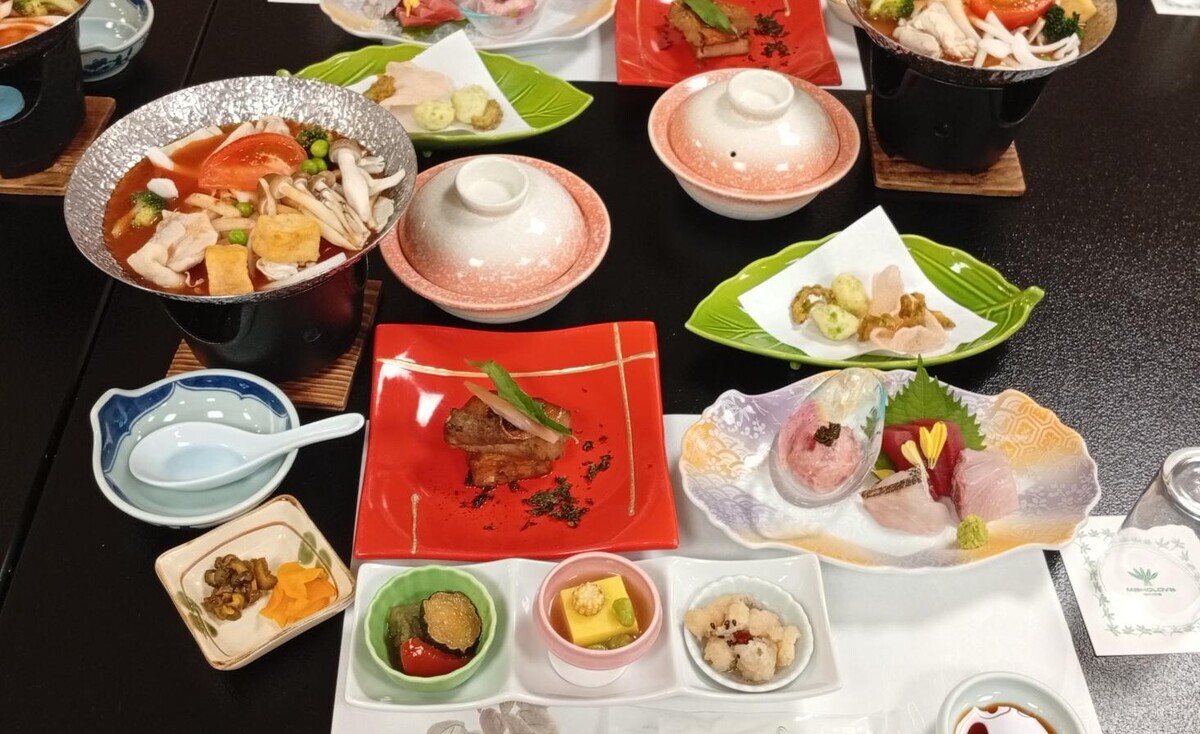 1日目の夕食 四季御膳