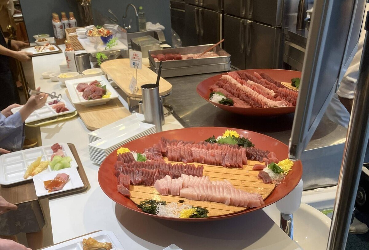 2日目の夕食 和洋バイキング