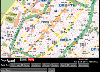 Googlemapspackmanscreenshot