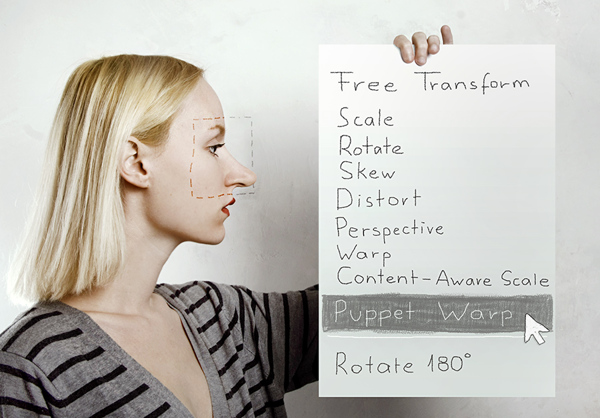 photoshop-self-shot-pappet-warp