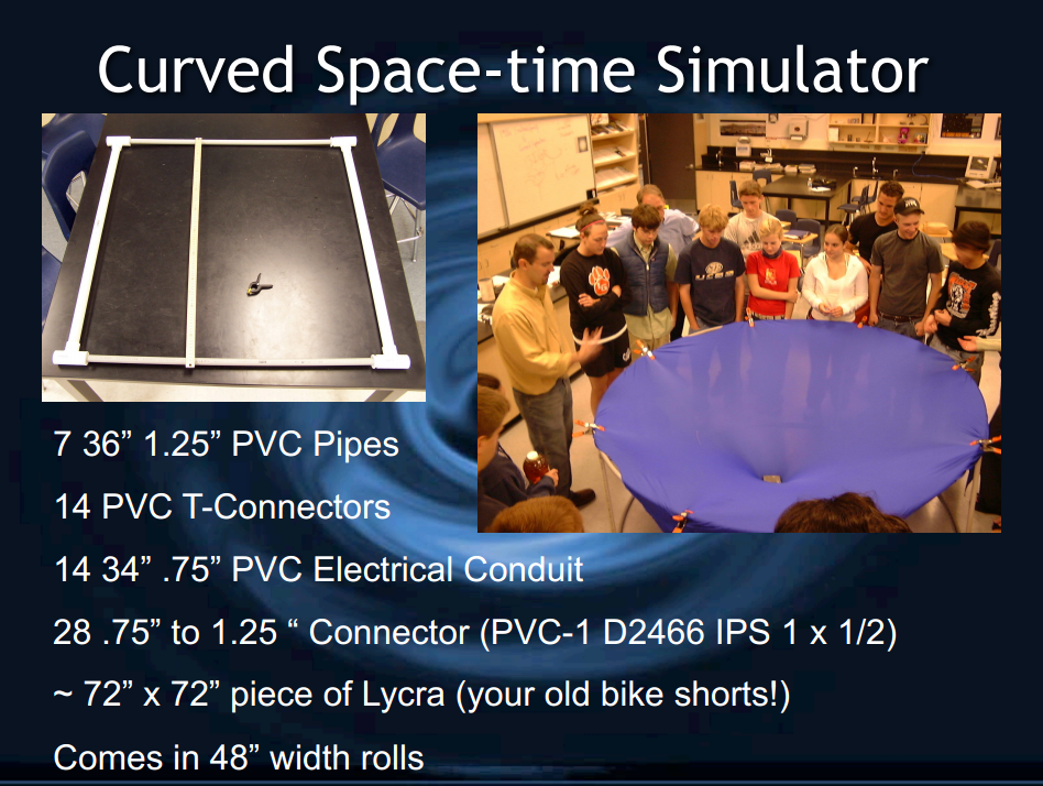curved-space-time-simulator